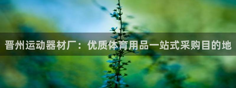 意昂3集团logo：晋州运动器材厂：优质体育用品一站