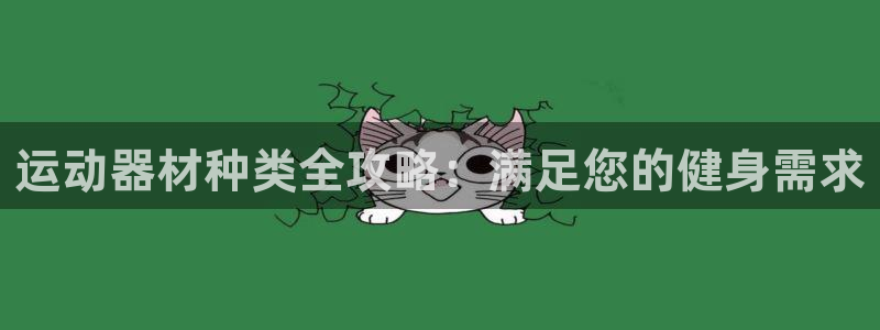 意昂体育3注册：运动器材种类全攻略：满足您的健身需求